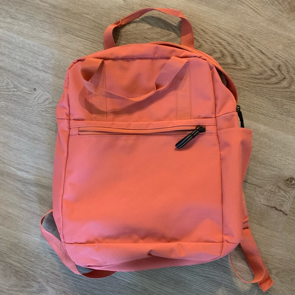 Pink ikea backpack